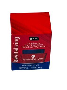 Night Cream Hydrating Fragrance Free 1.4 oz Moisturizer Sensitive Skin